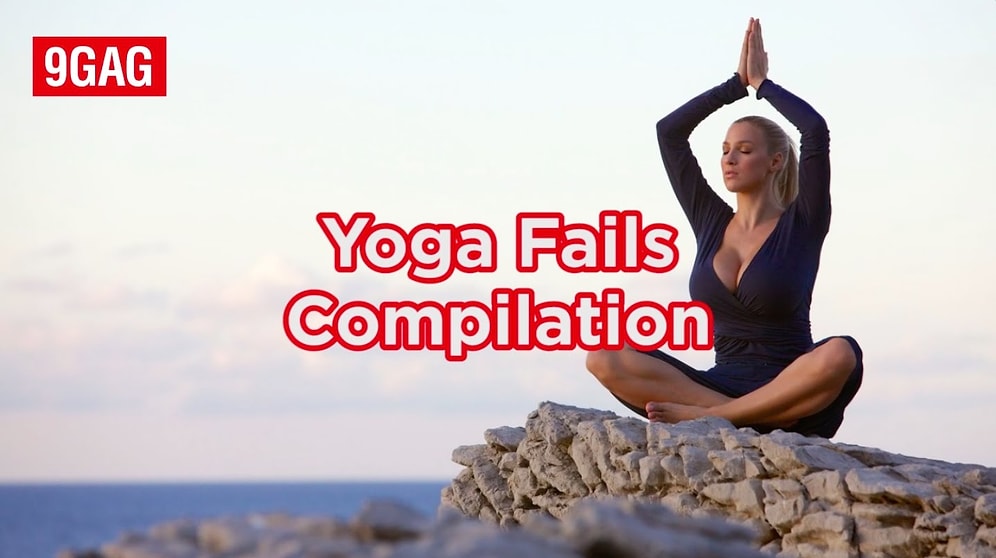 Yoga Yapanların Komik Kazaları