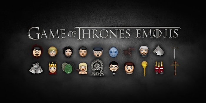 Game of Thrones Emojileri Yolda