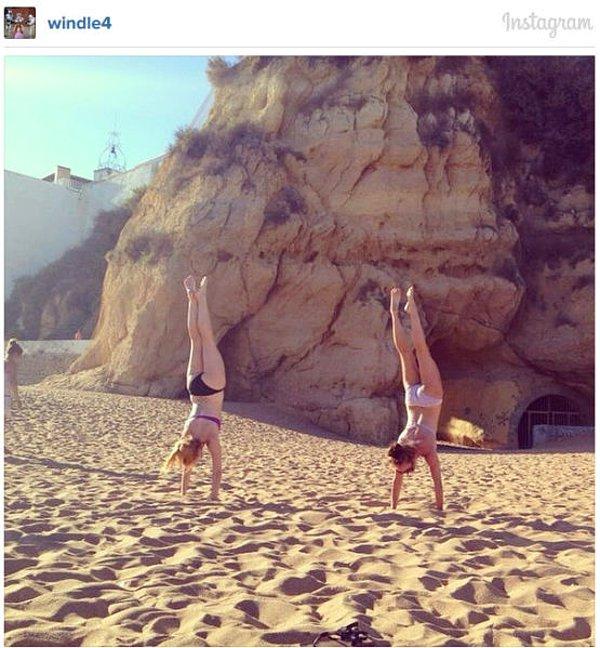 7. Instagram'a göre plajdaki ayarsız eğlence