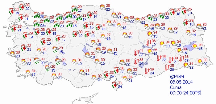 Bugün Hava Nasıl Olacak?