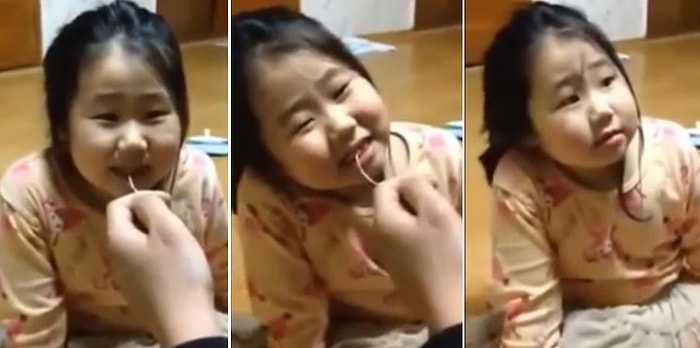 Babasının Diş Çekme Yöntemiyle Şoka Giren Minik Kız