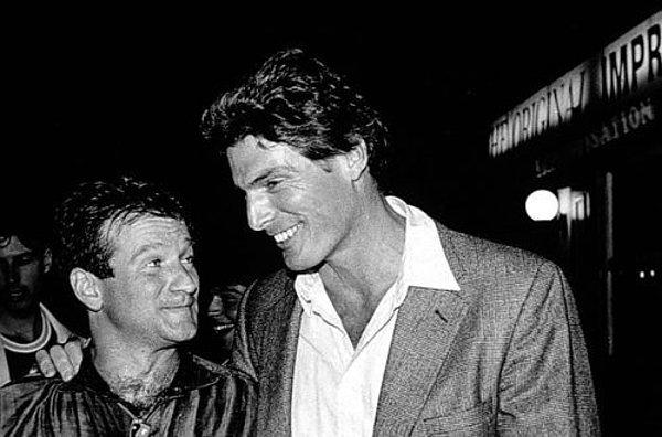 Robin Williams ve Christopher Reeve drama çalışmaları yaptıkları "Julliard"da oda arkadaşıydılar.