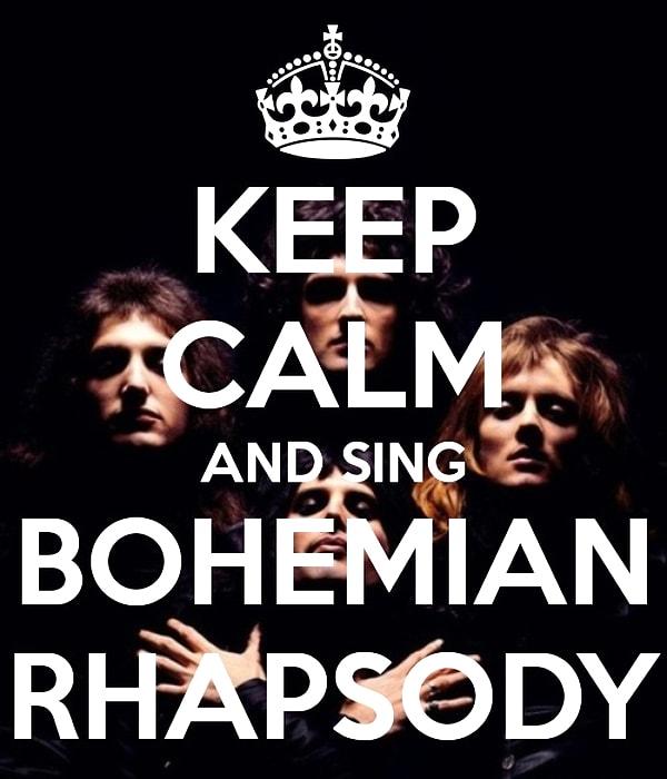 9. Bohemian Rhapsody gibi dünyanın video clip'e sahip ilk parçasına sahiptirler