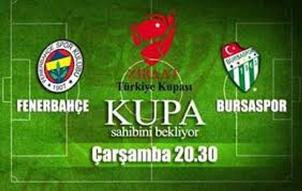 Kupa finalinde 3-0 yenilirken Türkiye'nin en büyük tribün şovlarından birini yapabilmektir.