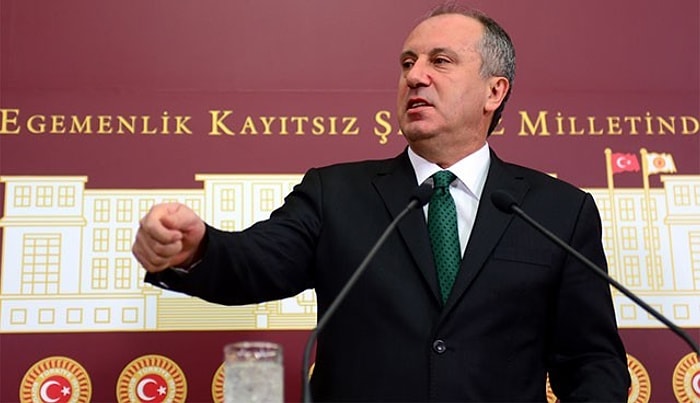 Muharrem İnce Görevinden İstifa Etti ve Adaylığını Açıkladı