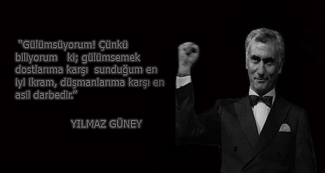 2. Özellikle Çirkin Kral dönemi sonrasında çektiği ve önemli bir sinemacı olarak kabul edilmesini sağlayan Cannes ödüllü Yol, Sürü, Umutsuzlar gibi filmleriyle tanınır.