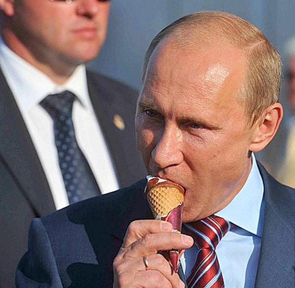 11. Putin'in Recep Tayyip Erdoğan'a açtığı dondurma savaşından ilk görüntüler