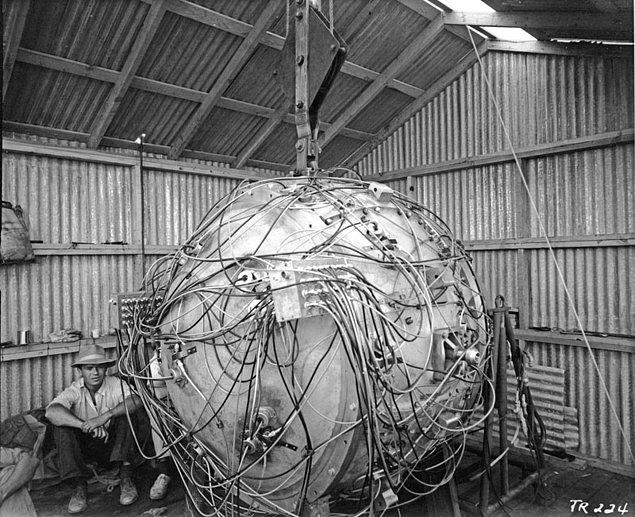 17. Dünyanın ilk atom bombası, "Gadget"