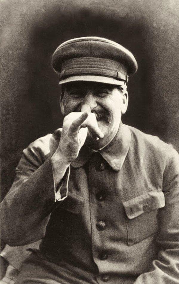 31. Korumasının çektiği ilginç bir Stalin fotoğrafı