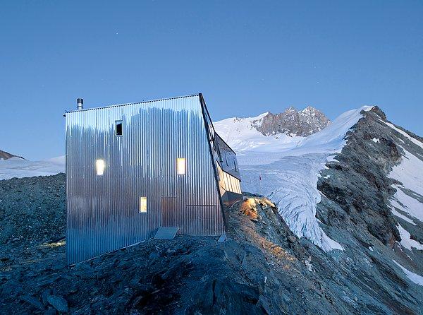 36. The Tracuit Mountain Hut