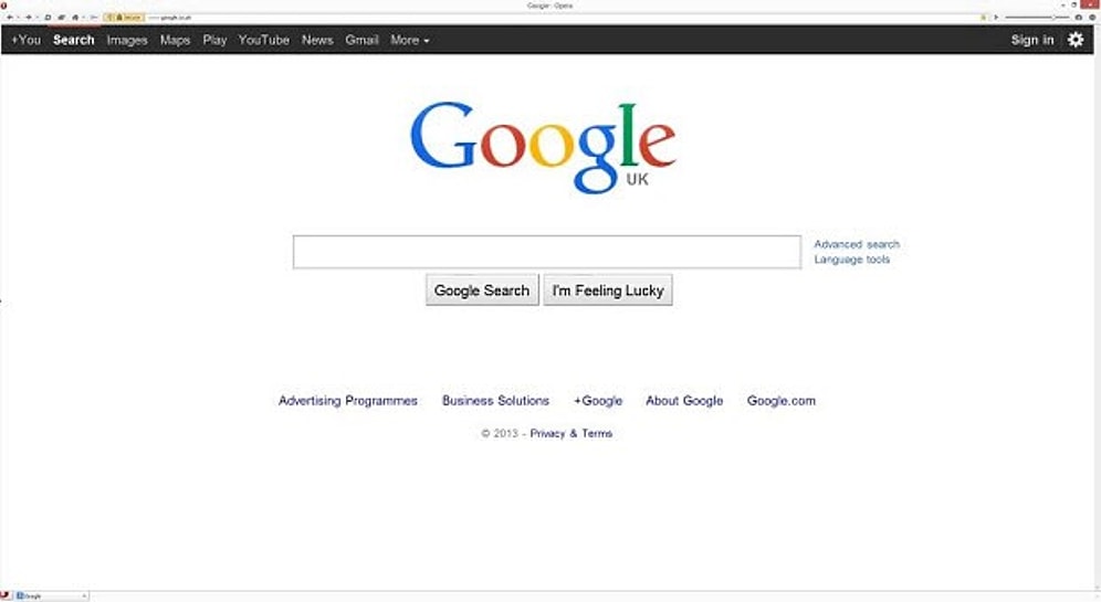 Google'dan Eski Tarayıcıya, Eski Sayfa!