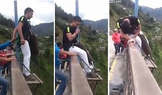 Bungee Jumping Yapamayan Tırsak Genç