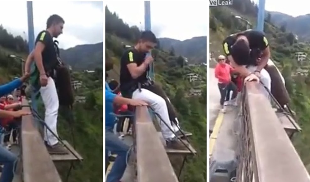 Bungee Jumping Yapamayan Tırsak Genç