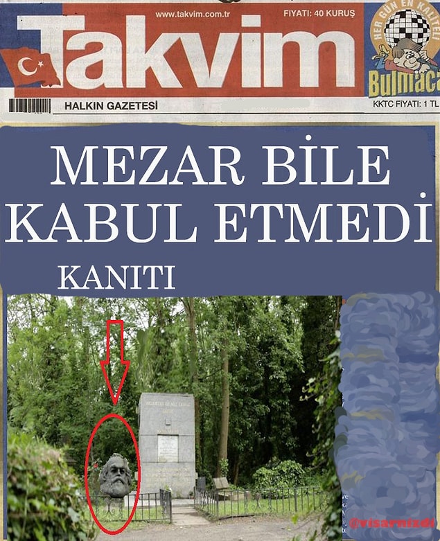 4. İlginç manşetler atmayı seven Takvim'in olası manşeti