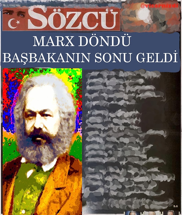 6. Başbakanla Arası Pek İyi Olmayan Sözcü'nün olası manşeti