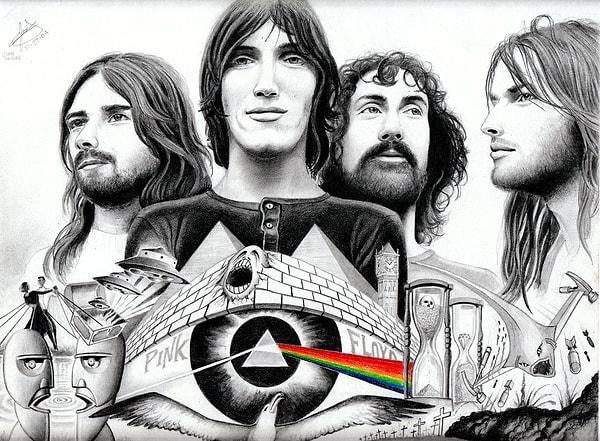 1. Pink Floyd'un simgesi haline gelmiş olan «Dark Side of the Moon», tüm zamanların en uzun süre zirvede kalan albümüdür.