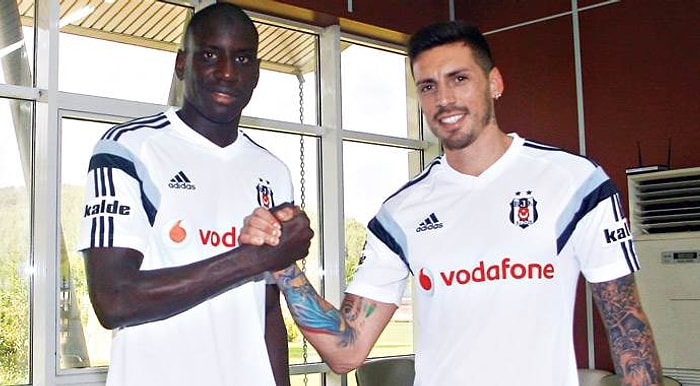 Beşiktaş'ta Demba Ba ve Sosa Sevinci