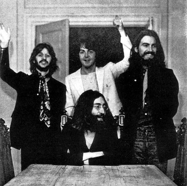 15. The Beatles' Last Photo Together as a Band