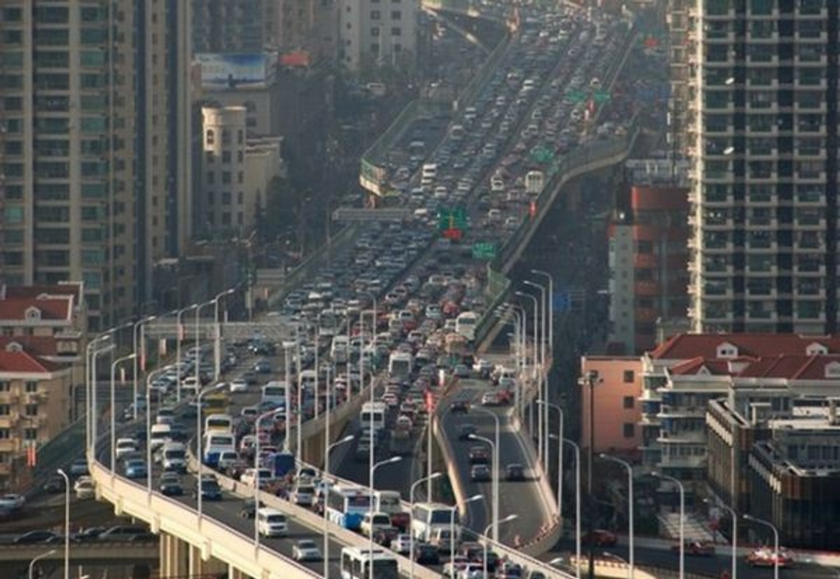 Самая долгая пробка в китае