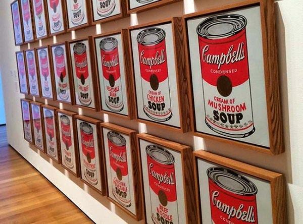 6. Campbell'in Çorba Konserveleri - Andy Warhol