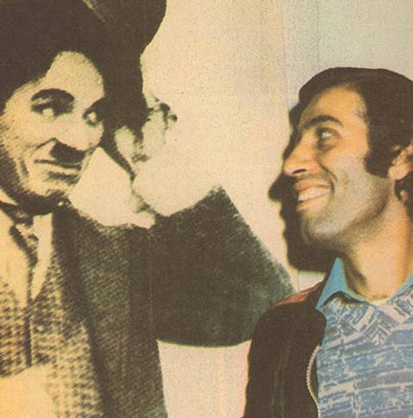 12. Kemal Sunal - Charlie Chaplin selamlaşması.