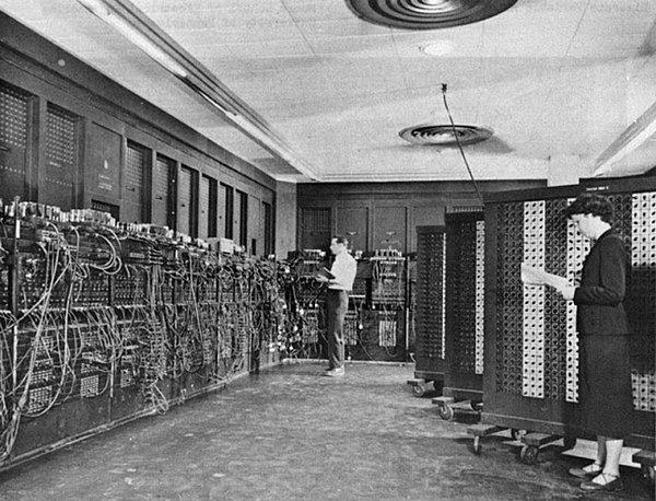 28. ENIAC, tarihteki ilk bilgisayar (1940)