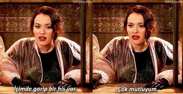 9. Bir an gelir vee gider.