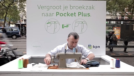 Büyüklüğüyle Enginlere Sığmayıp Taşan iPhone 6 İçin Pantolonlara Uygun Cep Diken Terzi