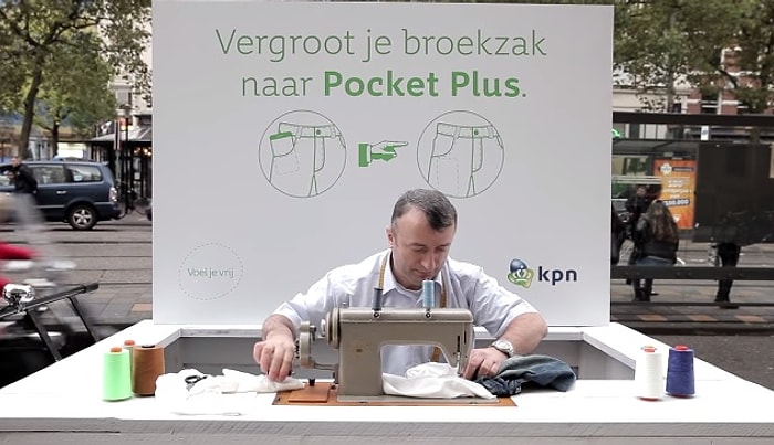 Büyüklüğüyle Enginlere Sığmayıp Taşan iPhone 6 İçin Pantolonlara Uygun Cep Diken Terzi