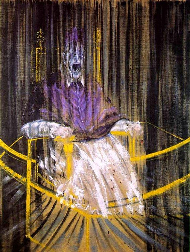 27. "Study after Velazquez´s Portrait of Pope Innocent X", Francis Bacon