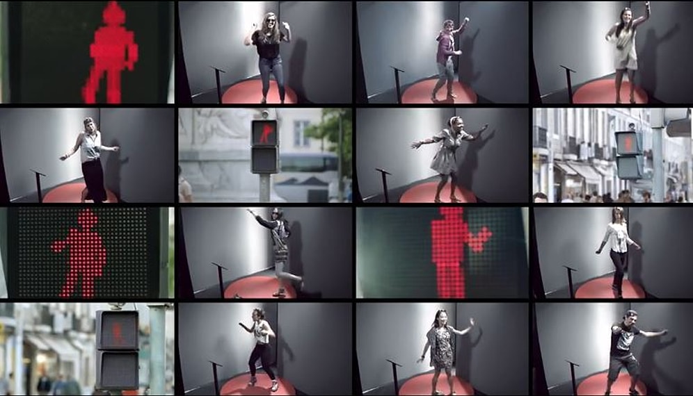 Kırmızı Işıkta Beklemek Hiç Bu Kadar Eğlenceli Olmamıştı