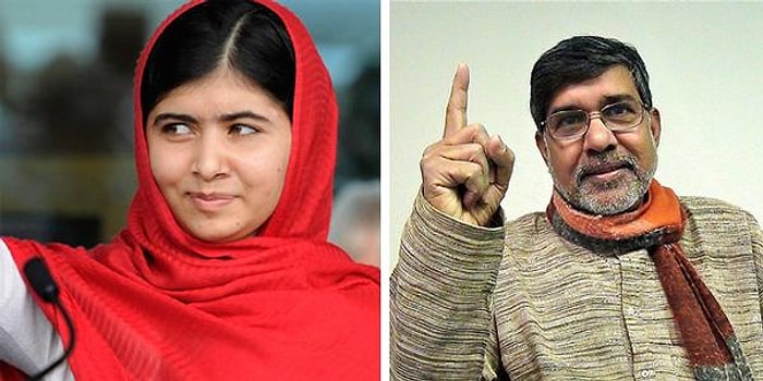 Nobel Barış Ödülü Kailash ve Malala'nın