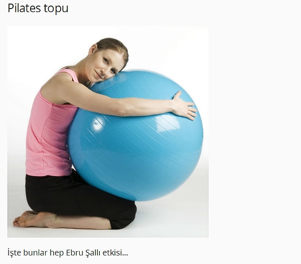 8. Pilates Topu