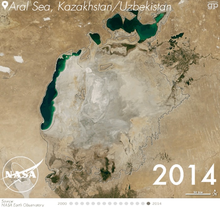 NASA, Doğadaki Tahribatı Uzaydan Görüntüledi