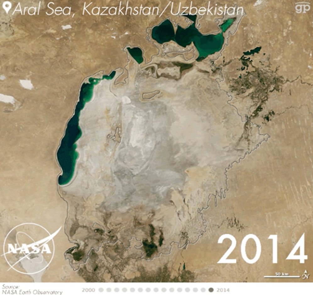 NASA, Doğadaki Tahribatı Uzaydan Görüntüledi