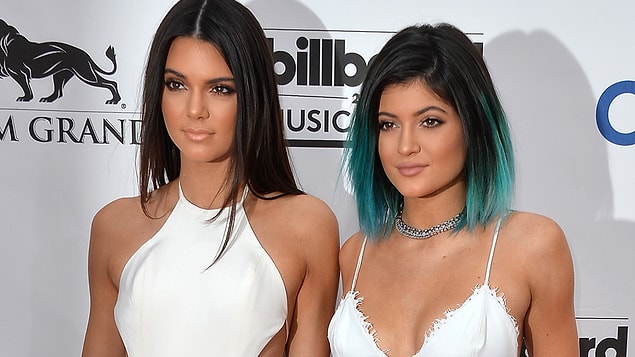 17. Kylie Jenner, 17 yaşında ve Kendall Jenner, 18 yaşında - Reality şov yıldızları