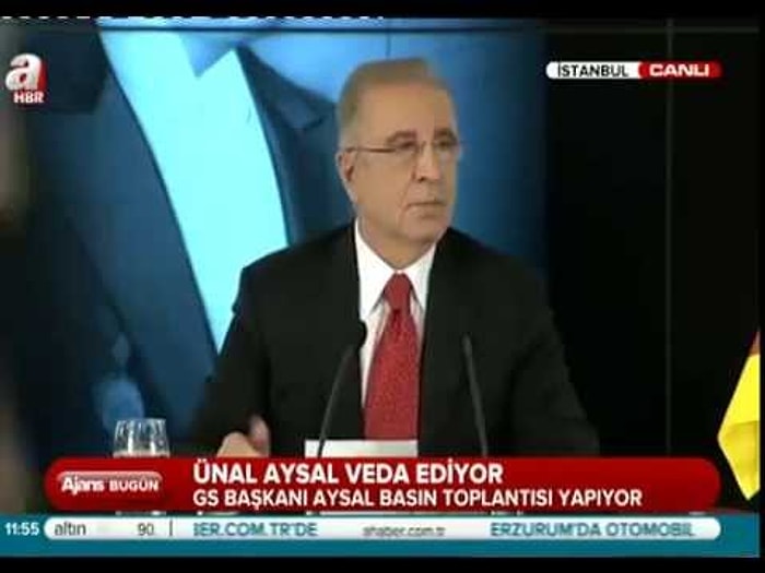 Ünal Aysal'ın Basın Toplantısı Sırasında Bir Kişi Fenalaştı