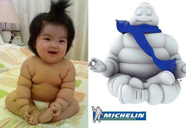 14. Michelin Man'in yeni bir çoçuğu olmuş, adı ne olsun?