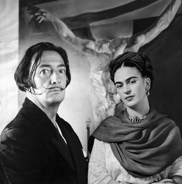 8. Salvador Dali & Frida Kahlo