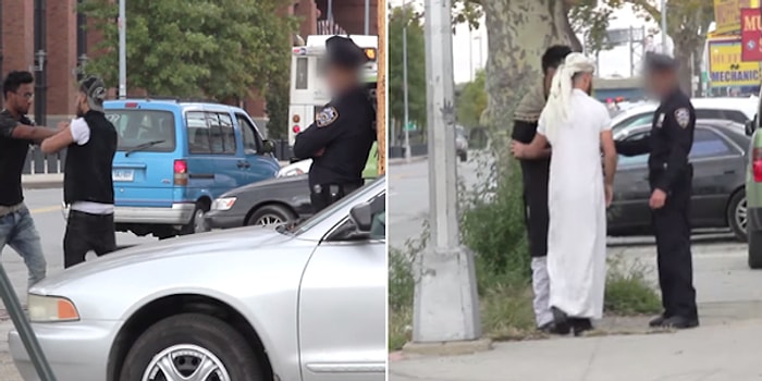 Polisin Tartışan Farklı Irktaki İnsanlara Gösterdiği Tepki | Sosyal Deney İçerir