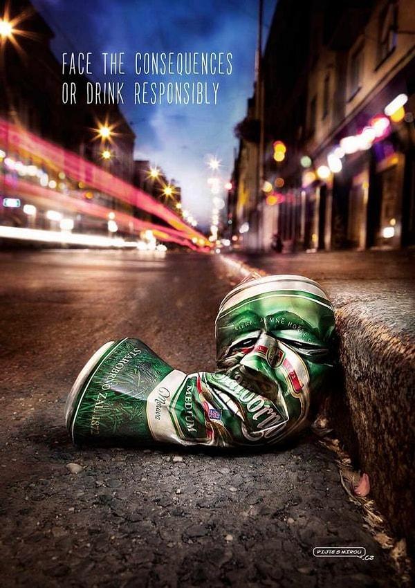 5. Gerçeklerle yüzleş yada kendini bilerek iç - Heineken