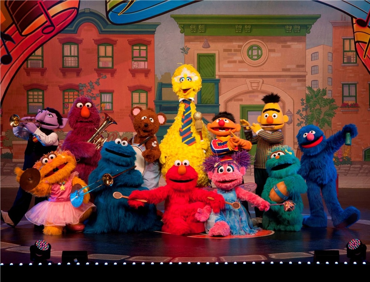 Улица сезам пир горой. Sesame Street Live a Vee.