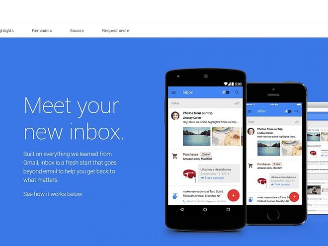 Gmail Kapanıyor, Inbox Geliyor