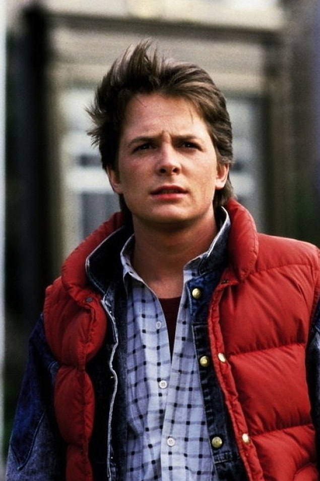 1. Marty McFly rolüyle Michael J. Fox