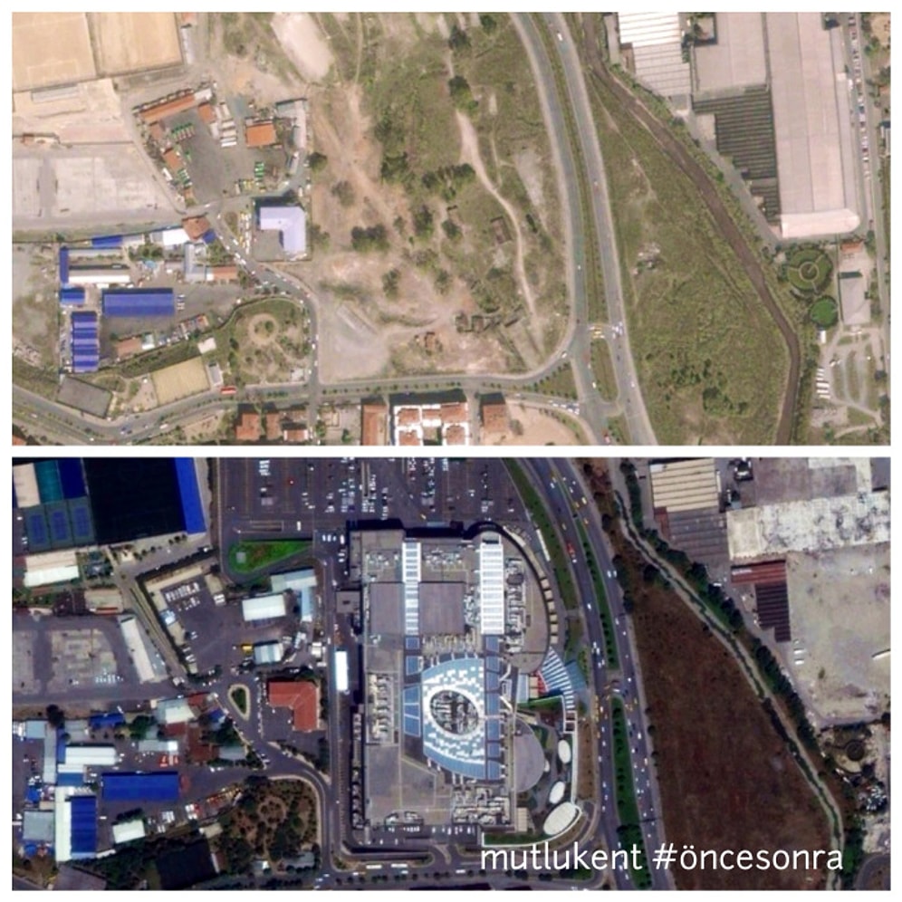 25 Çarpıcı Uydu Fotoğrafı ile 10 Yılda İstanbul'un Adım Adım Betonlaşması