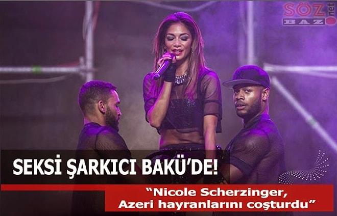 Seksi Şarkıcı Bakü'nü coşturdu (VİDEO)