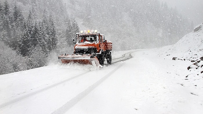 Meteoroloji'den Artvin, Ardahan, Erzurum ve Rize'ye Kar Yağışı Uyarısı