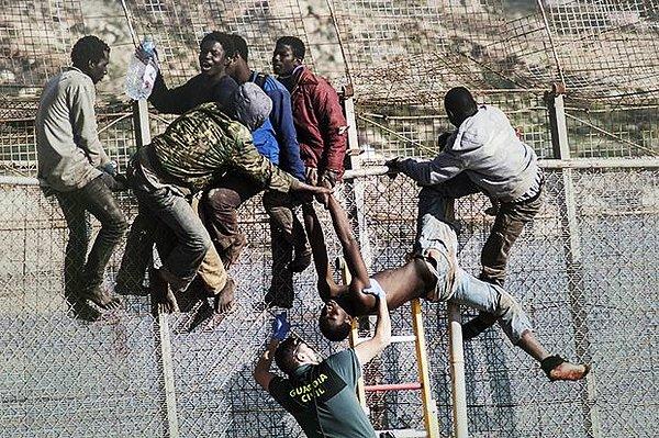 5. İspanya Portekizli mültecilere kucak açtı...