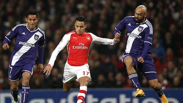 Arsenal'e Anderlecht Şoku