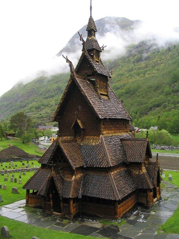1. Borgund Stave Kilisesi - Norveç